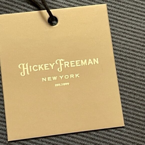 Hickey Freeman NWT New York Mens Golf Vest Denim Blue 1/4 Zip Size Medium $99.50 - Picture 10 of 12